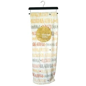 Velvet Plush Bedding - Grateful Thankful Blessed Fall Throw Blanket Velvet Plush Bedding - Grateful Thankful Blessed Fall Throw Blanket